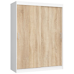 Akord Armoire coulissante – Blanc mat