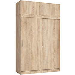 Akord Armoire Coulissante Avec Extension Mono Chêne Sonoma 150X60X245