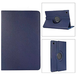 Xeptio Etui housse protection pour Samsung Galaxy Tab A11+ / Tab A11 Plus 11 pouces rotative 360 degrés bleue Pochette coque