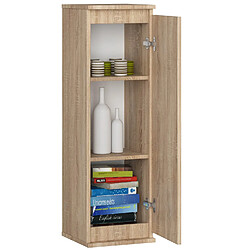 Akord Armoire vitrine murale - Chêne