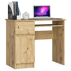 Akord Bureau d'appoint avec caisson - Chêne