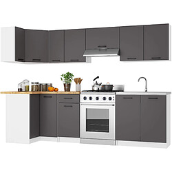Acheter Akord Armoire Oliwia Avec Plan De Travail Blanc/Gris 46X90X82