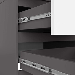 Acheter Akord Armoire enfant 2 portes - Blanc