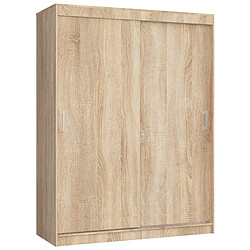 Akord Armoire coulissante 2 portes - Chêne Sonoma