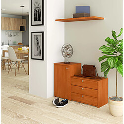 Acheter Akord Meuble à chaussures 3 abattants - Bois