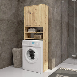 Acheter Akord Étagère salle de bain au-dessus lave-linge - Chêne