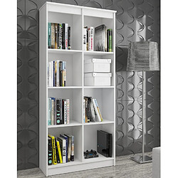 Acheter Akord Étagère De Bureau Blanc 80X35X180