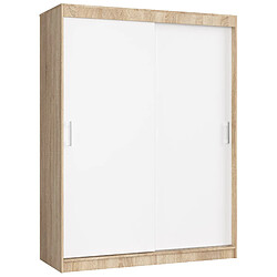Akord Armoire coulissante adulte - Blanc