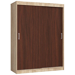 Akord Armoire coulissante penderie - Wengé