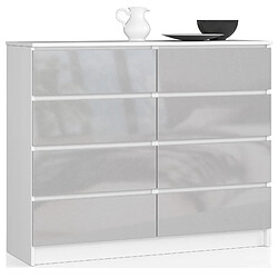 Akord Commode de rangement - Blanc