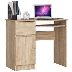 Akord Bureau d'appoint avec caisson - Chêne