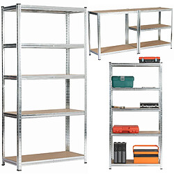 Akord Bibliothèque basse - Argent