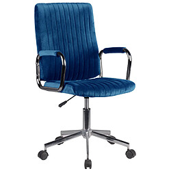 Akord Chaise Pivotante Bleu Foncé 51X61X100