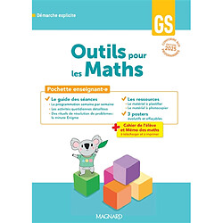 Outils pour les maths, GS : démarche explicite, pochette enseignant.e : conforme aux programmes, édition 2025
