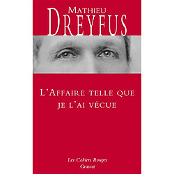 L'Affaire telle que je l'ai vécue