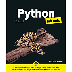 Python pour les nuls
