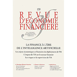 Revue d'économie financière, n° 159. La finance à l'ère de l'intelligence artificielle