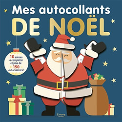 Mes autocollants de noël : 10 scènes à compléter et plus de 150 autocollants !