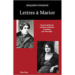 Lettres à Marior