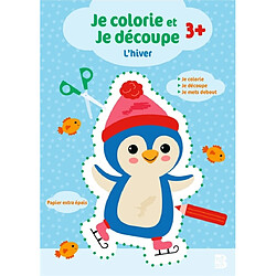 Je colorie et je découpe : L'hiver