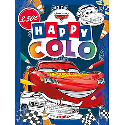 Disney Pixar Cars 1,2 & 3- Happy colo (Flash, Tex et Luigi)