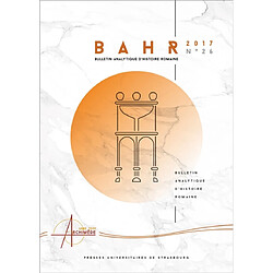 Bulletin analytique d'histoire romaine, n° 26 - Occasion