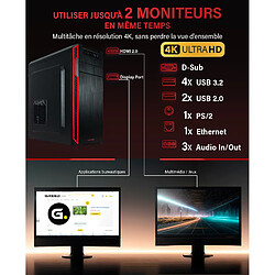 Avis GREED - Silent GT - Office PC / Ordinateur - AMD Ryzen 5 5500GT - 16 GO RAM - 1TO SSD - WLAN - DVD+RW - Win11 Pro