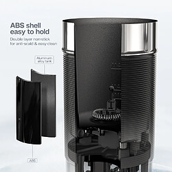 HIBREW M1A Mousseur à lait Entièrement Automatique Noir pas cher