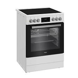 Avis Cuisinière vitrocéramique 72l 4 feux blanc - W6V8LCSW - WHIRLPOOL