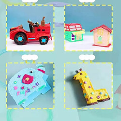 Arzopa Filament PLA pour stylo 3D Impression, inodore, en plastique sûr, 1,75 mm, 10 m x 20 couleurs