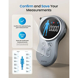 Acheter Renpho Mètre Ruban Intelligent SMART TAPE MEASURE+ Bluetooth LCD Appli Android Grand Écran