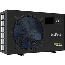 Pompe à chaleur pour piscine 8kw - inverter - Ecopac by Hayward - Noir