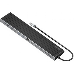 Hub USB Aisens ASUC-13P042-GR Gris 100 W