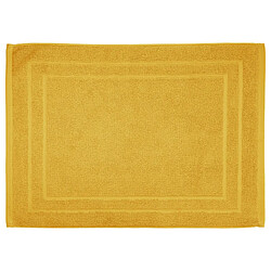 Atmosphera Tapis de bain en coton PRAIA - Jaune