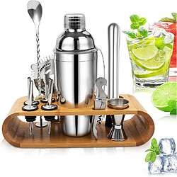 Vendos85 Kit Shaker Cocktail Complet 750 ml avec Accessoires