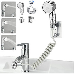 Vendos85 Pomme de douche multi-mode avec tuyau rétractable 1,5?m