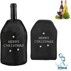 Vendos85 Refroidisseur de Vin en Gel – Noir, Taille L