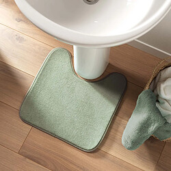 Douceur D'Interieur Tapis contour WC Berkeley - 45 x 45 cm - Vert