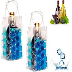 Vendos85 Refroidisseur de Vin en Gel – Bleu, Taille L