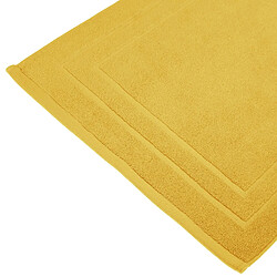 Atmosphera Tapis de bain en coton PRAIA - Jaune
