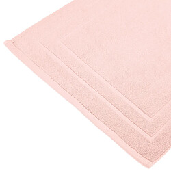 Atmosphera Tapis de bain en coton PRAIA - Rose