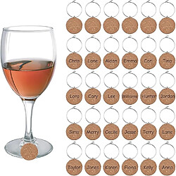 Vendos85 Pendentifs en Liège pour Identifier Verres à Vin