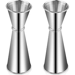 Vendos85 Verres Doseurs à Cocktail en Acier Inoxydable
