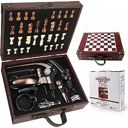 Vendos85 Coffret Cadeau Vin Homme – Métal et Plastique Complet