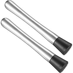 Vendos85 Pilon à Cocktail en Acier Inoxydable Ergonomique
