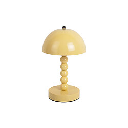 LEITMOTIV Lampe de table en métal BULLA - Jaune