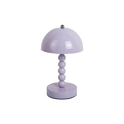 LEITMOTIV Lampe de table en métal BULLA - Violet