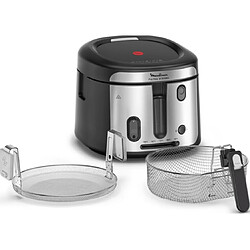 Friteuse 2.1l 1900w noir/gris - AF2588E0 - MOULINEX