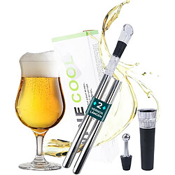 Vendos85 Set 5-en-1 Accessoires Vin – Refroidisseur et Bouchons