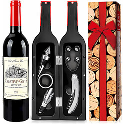 Vendos85 Ensemble d’accessoires de vin élégant – coffret complet